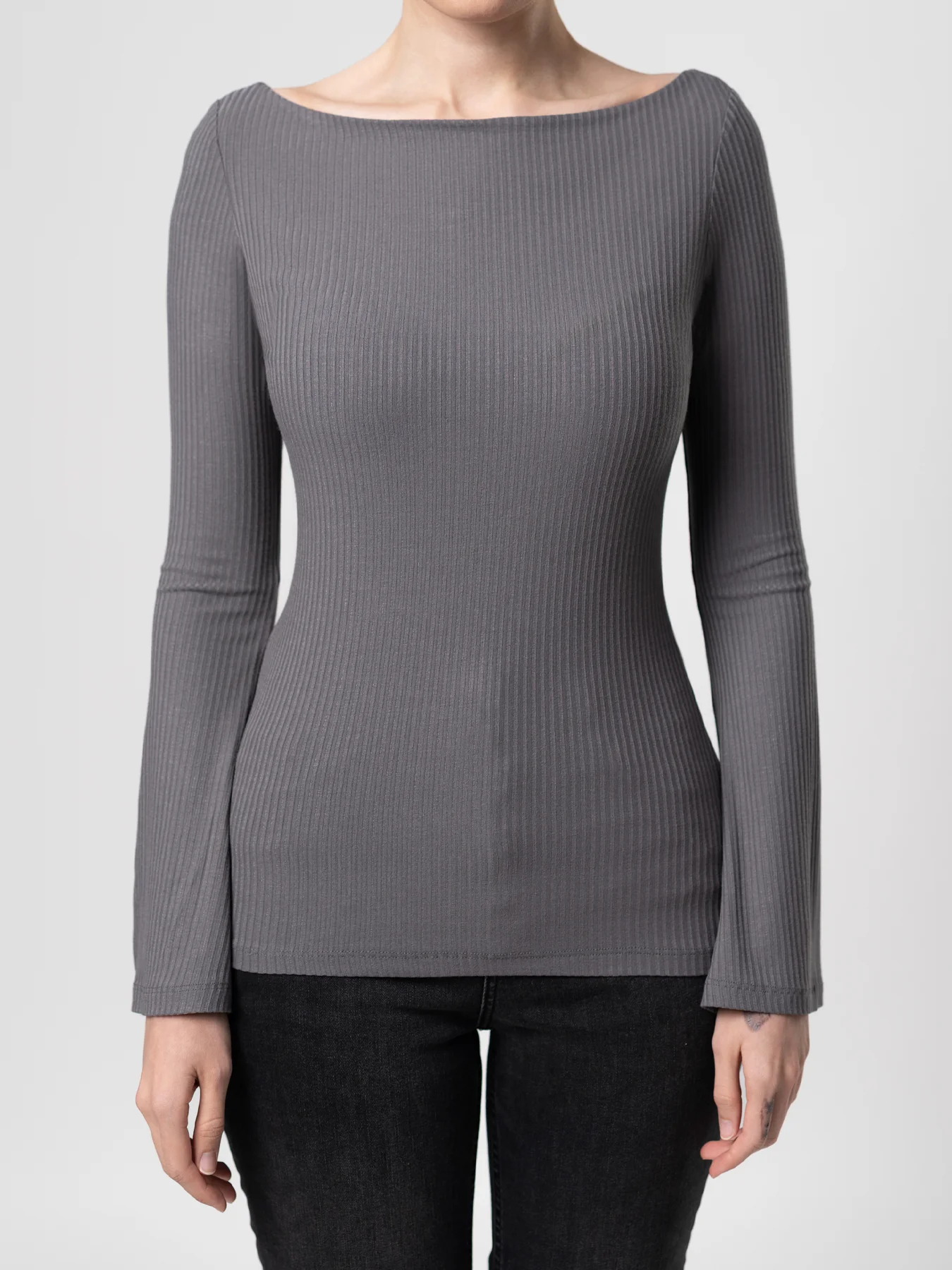 بلوز طوسی طرح کبریتی 50