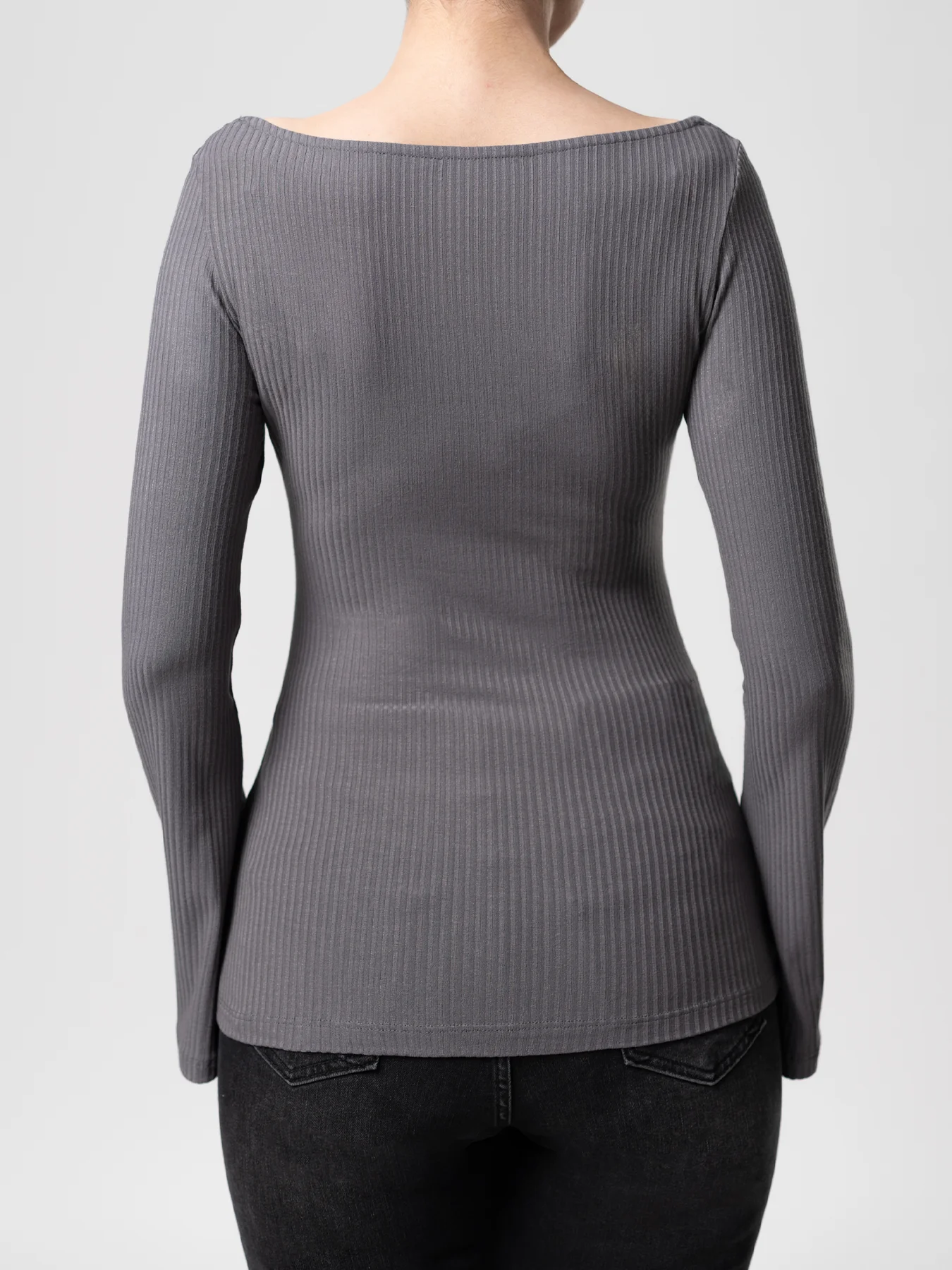 بلوز طوسی طرح کبریتی 50