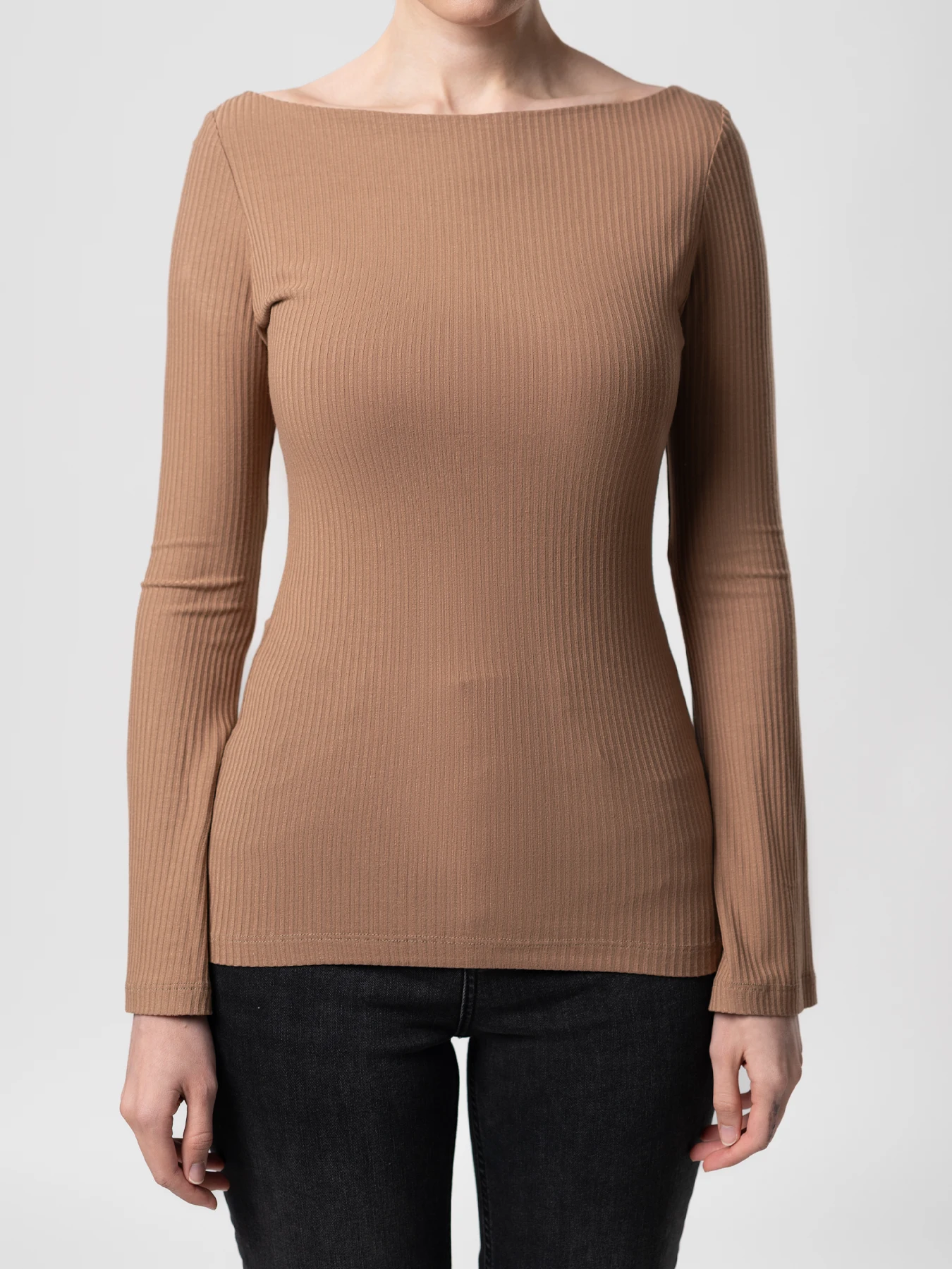 بلوز قهوه ای طرح کبریتی 56