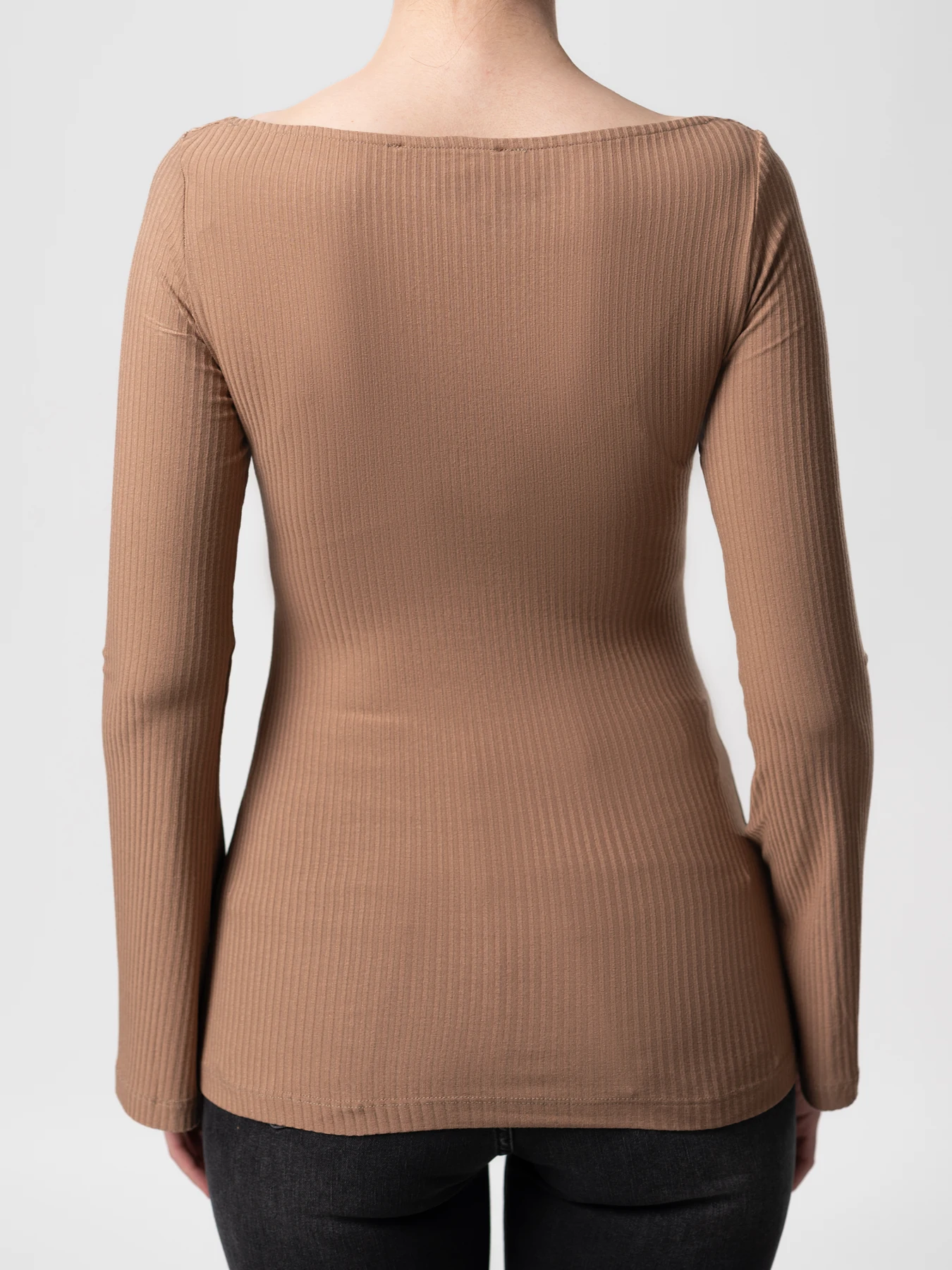 بلوز قهوه ای طرح کبریتی 56