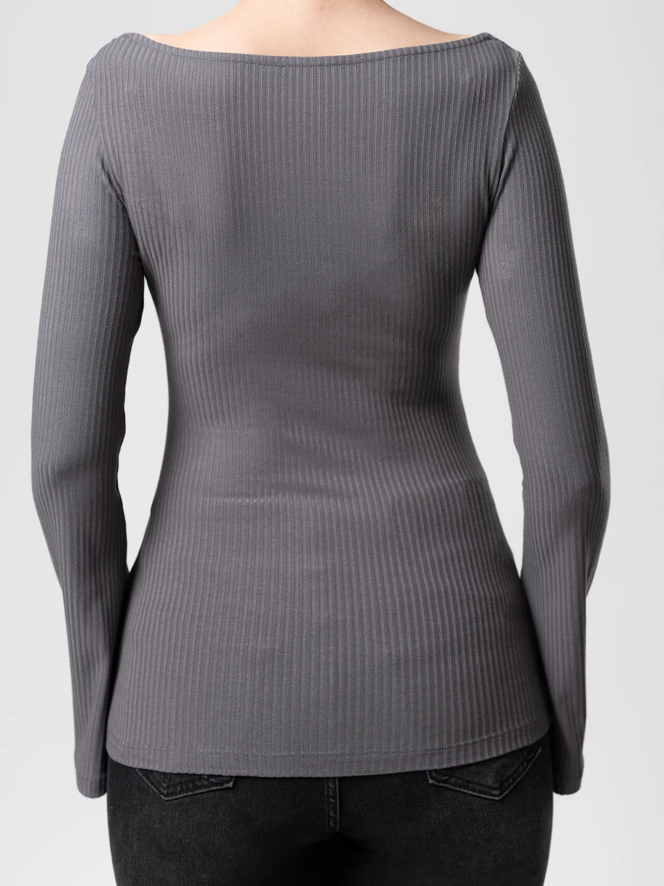 بلوز طوسی طرح کبریتی 59