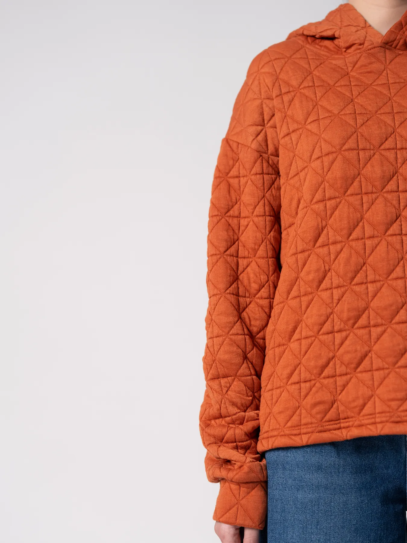 سویشرت کلاه دار آجری 78