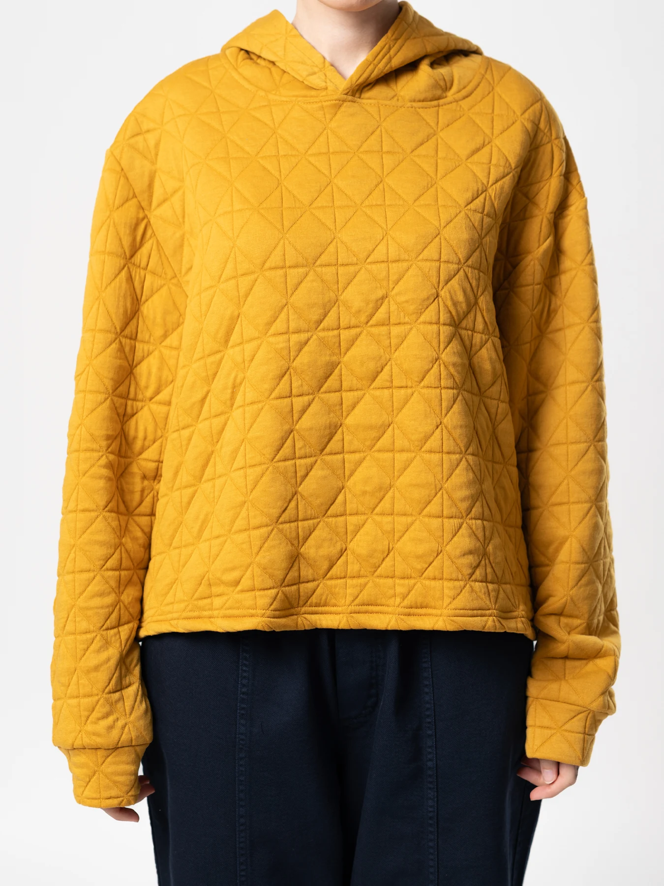 سویشرت کلاه دار خردلی 93