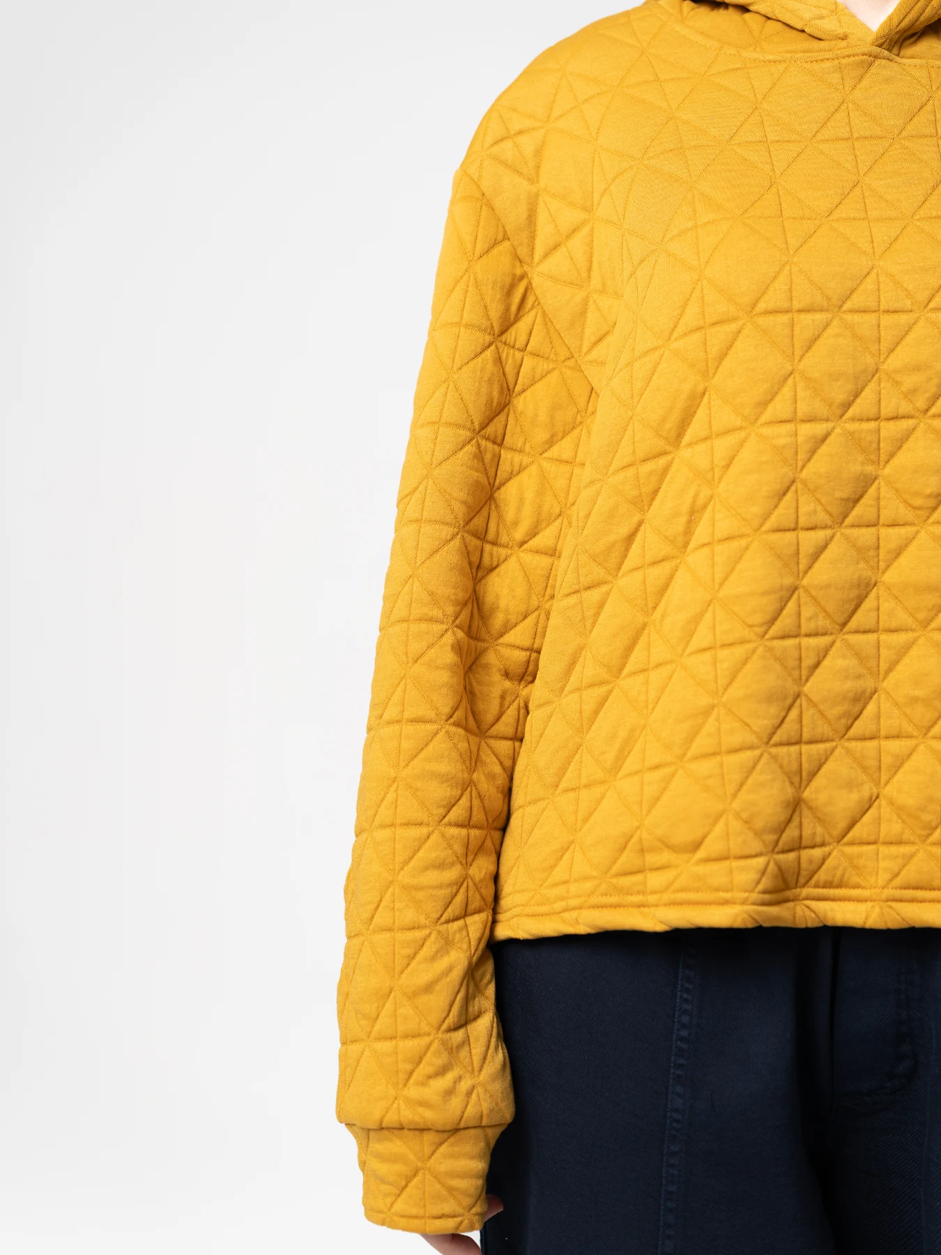 سویشرت کلاه دار خردلی 93