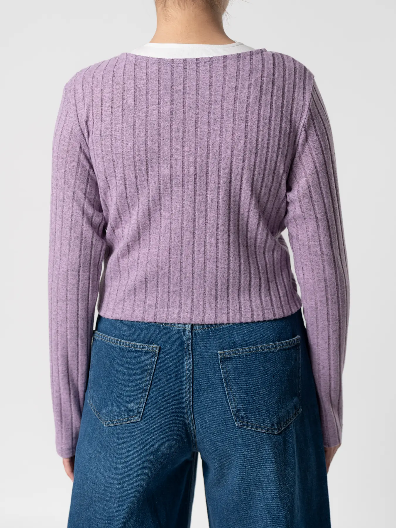 بلوز بنفش راه راه 6