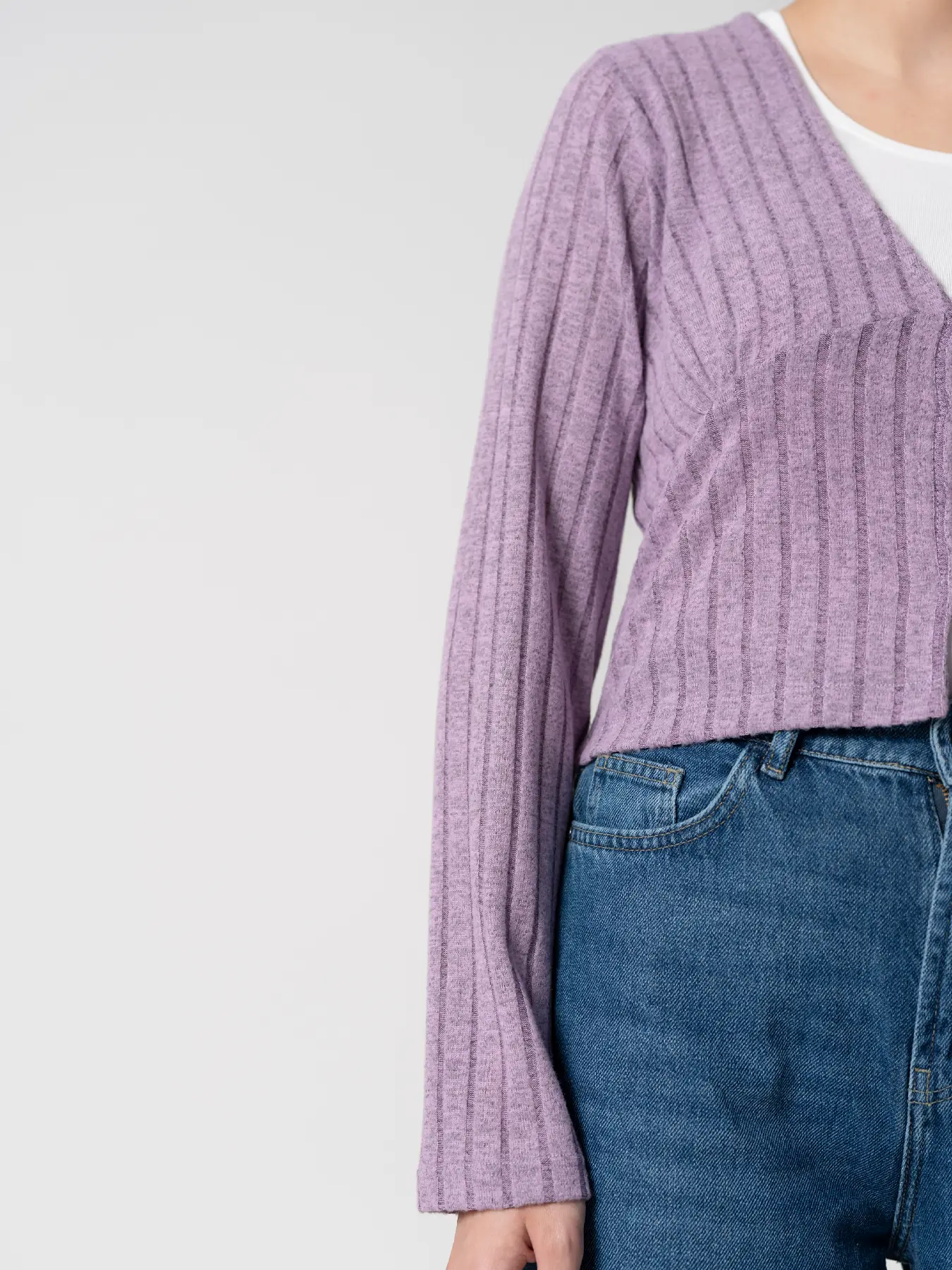 بلوز بنفش راه راه 6