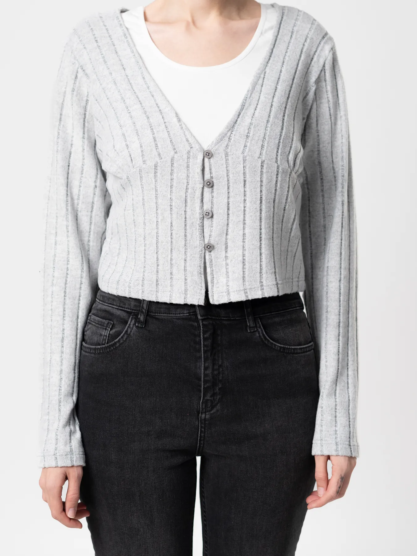 بلوز طوسی راه راه 9