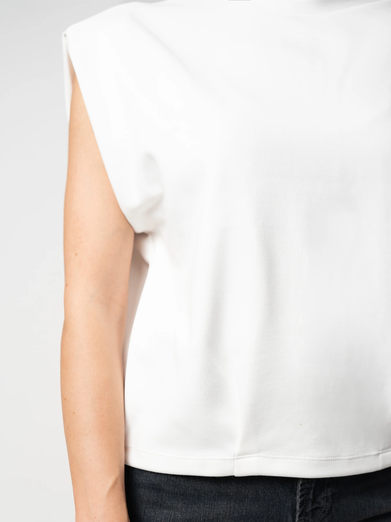 بلوز سفید پیله دار 22