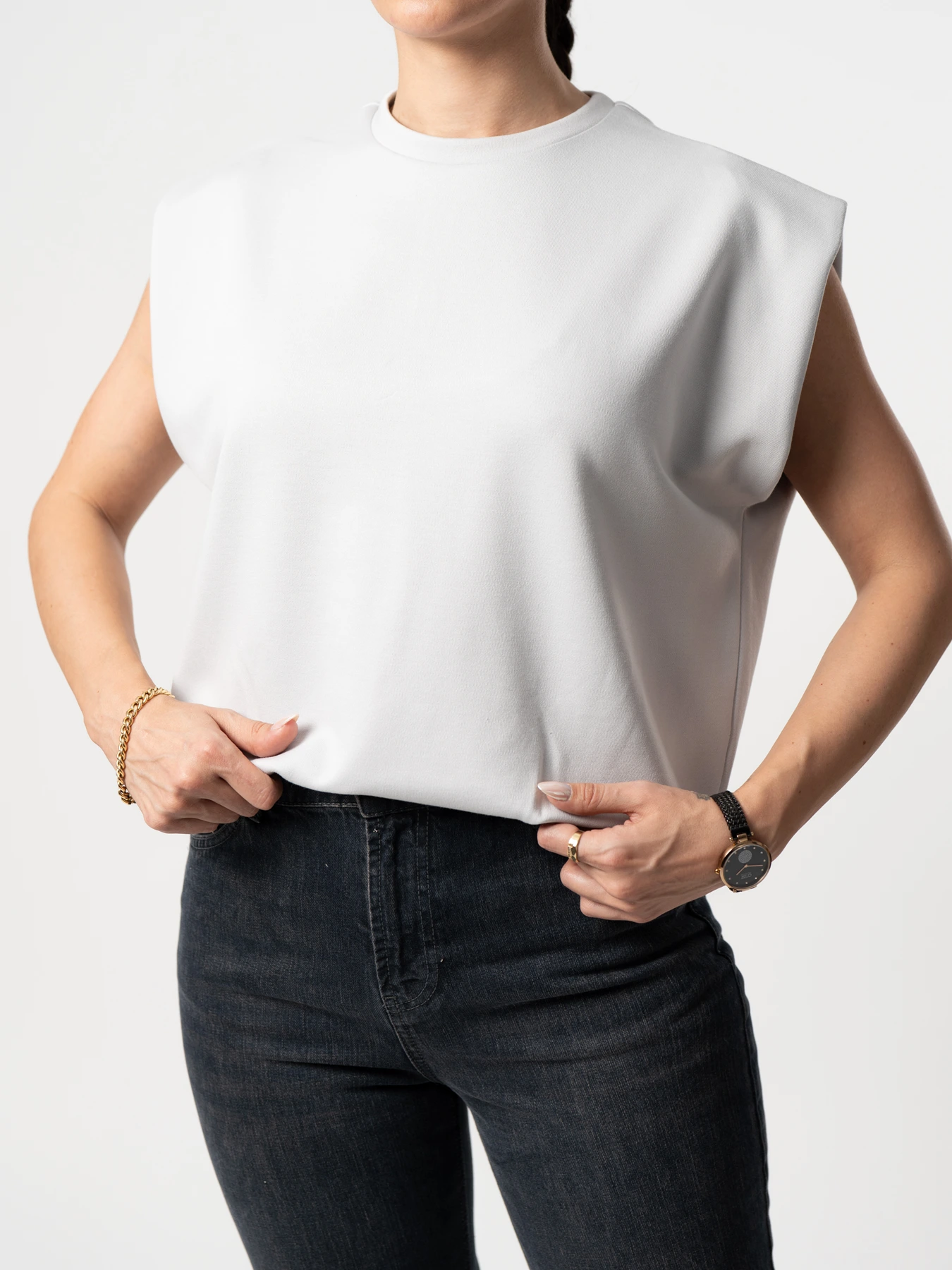 بلوز طوسی روشن پیله دار 26