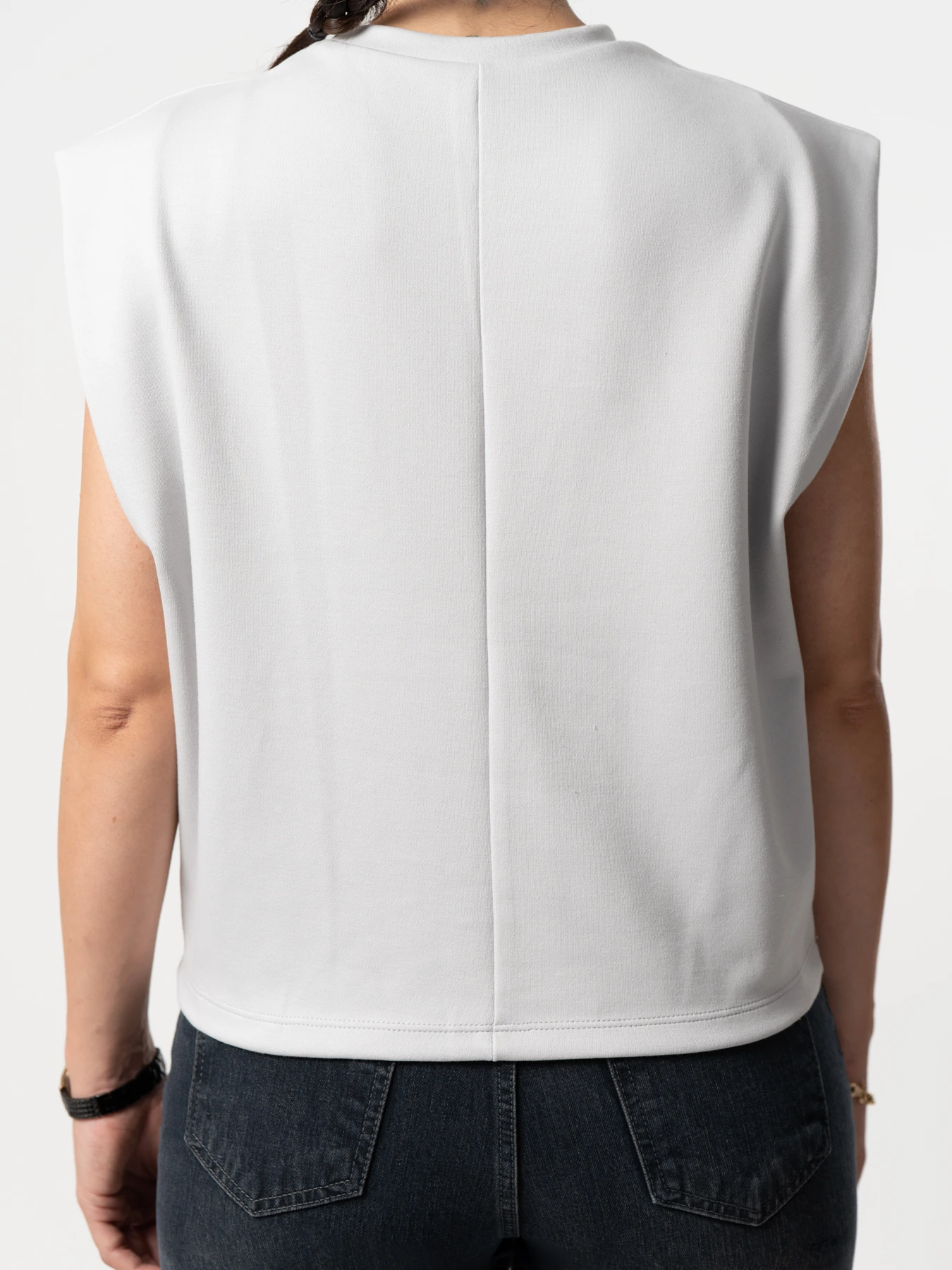 بلوز طوسی روشن پیله دار 26