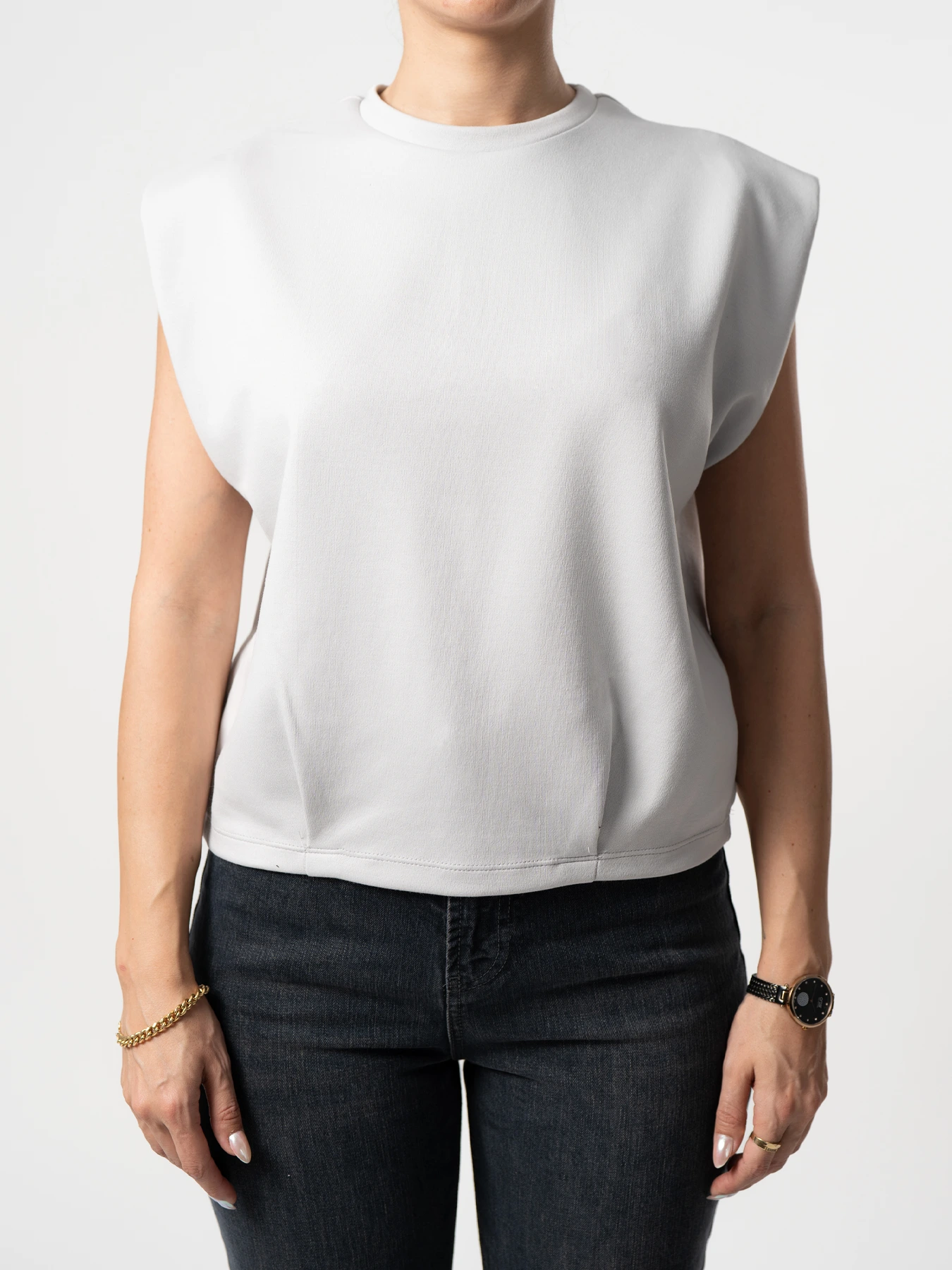 بلوز طوسی روشن پیله دار 26