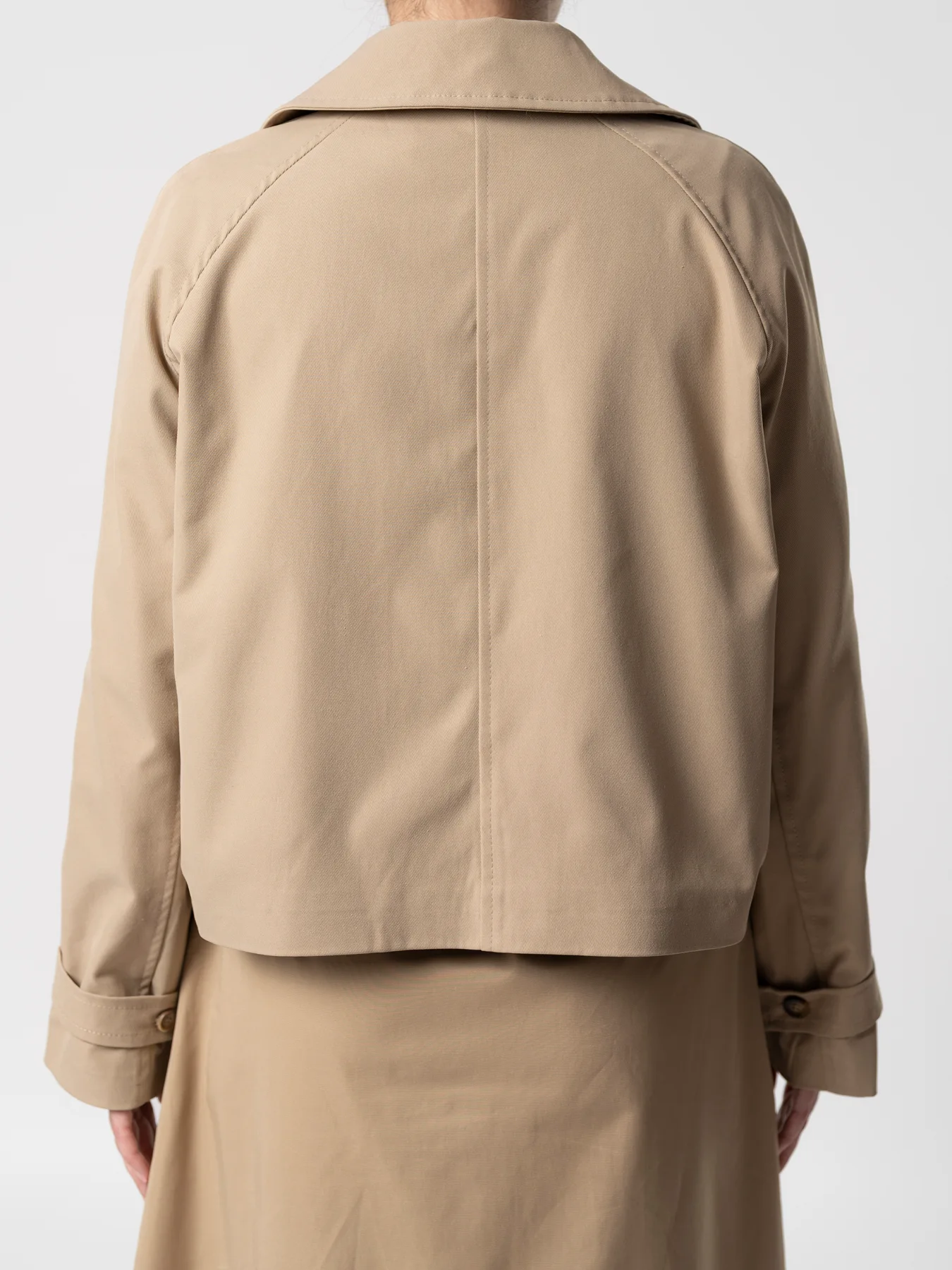 کراپ کت کتان نسکافه ای 53