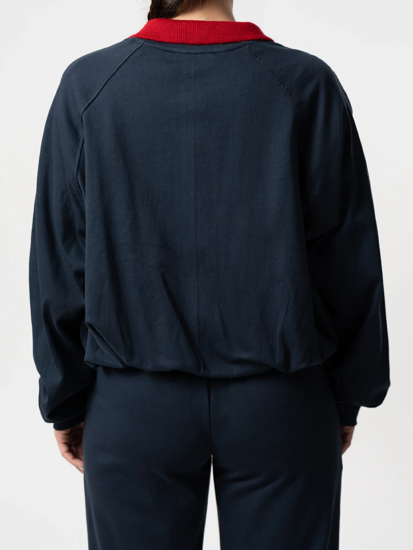 سویشرت پیله دار سرمه ای آستردار 34