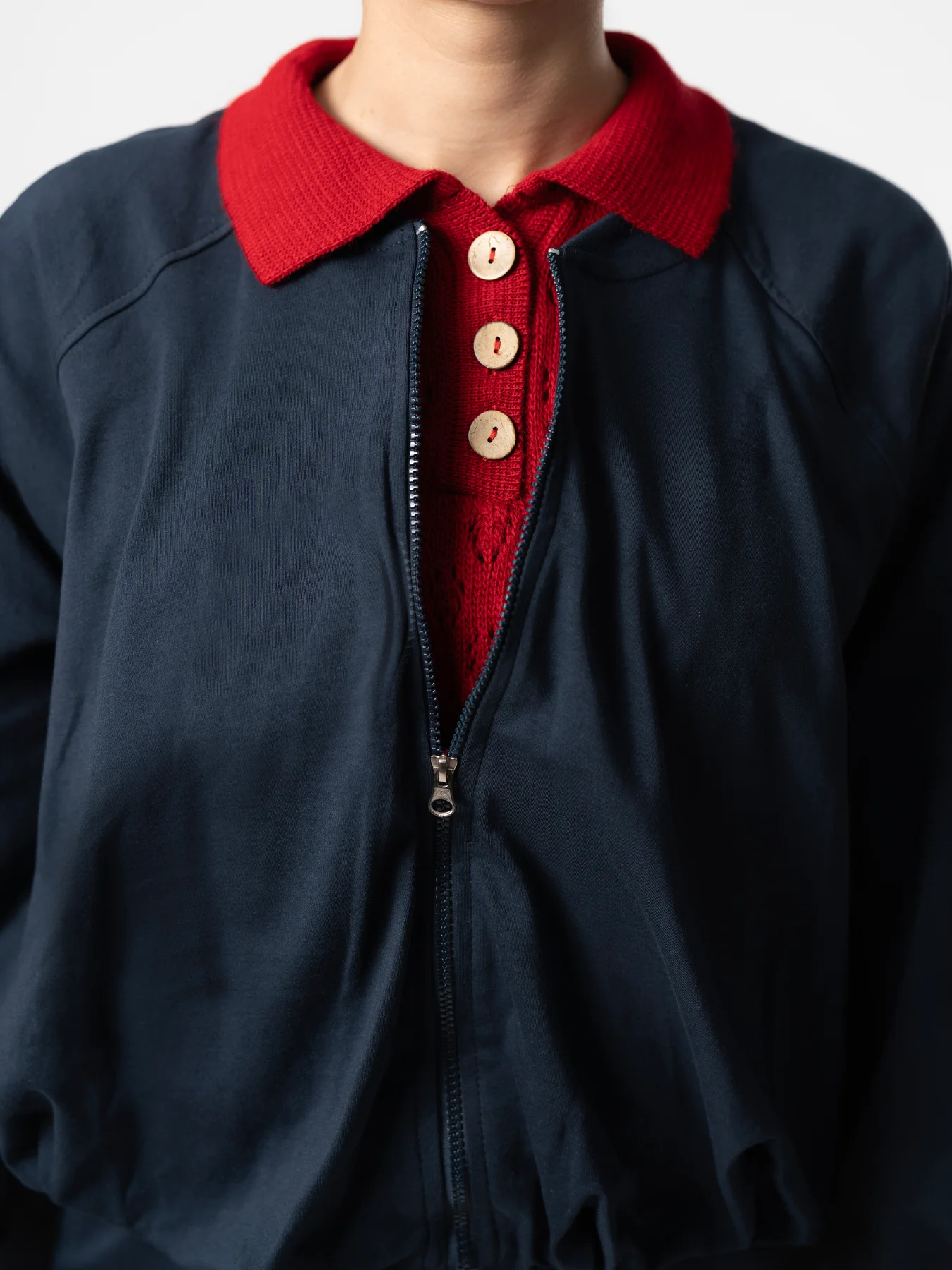 سویشرت پیله دار سرمه ای آستردار 34