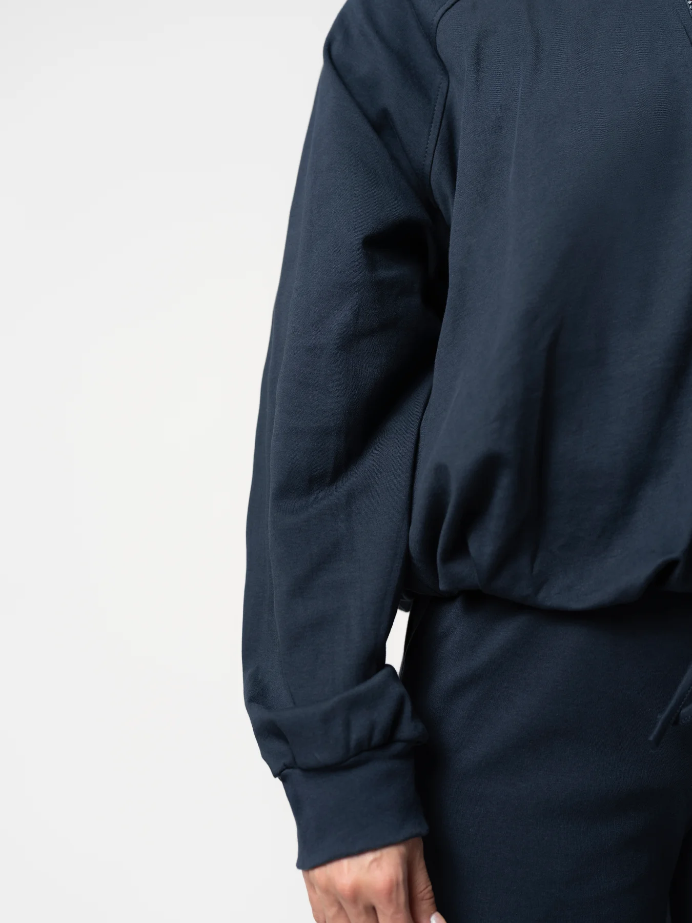 سویشرت پیله دار سرمه ای آستردار 34