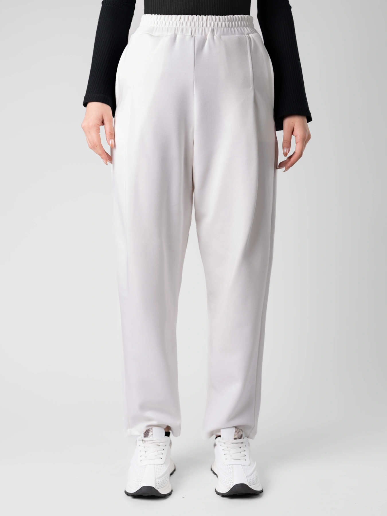 شلوار زنانه اسلش پیله دار طوشی روشن 85