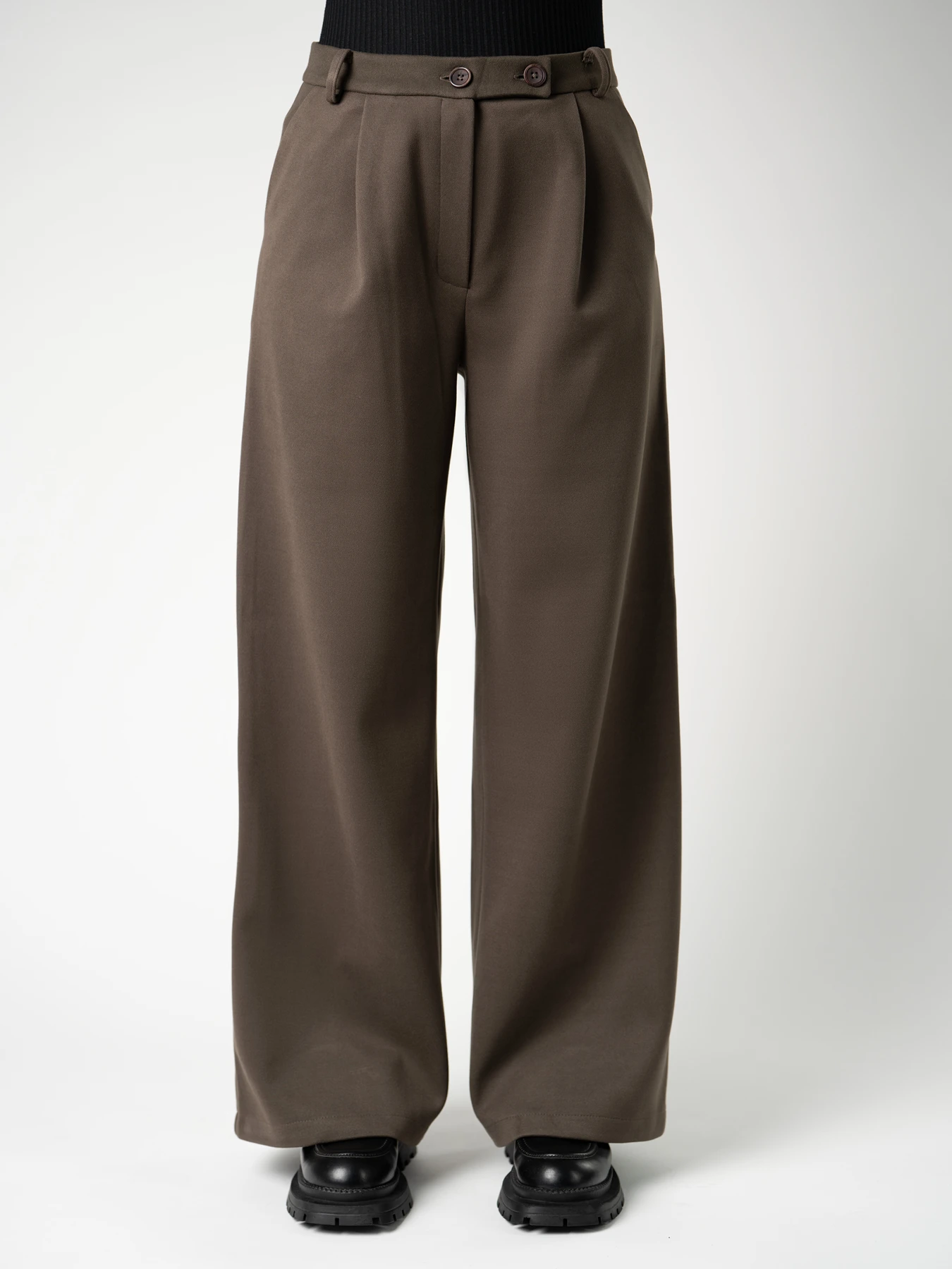 شلوار زنانه بگ قهوه ای 78