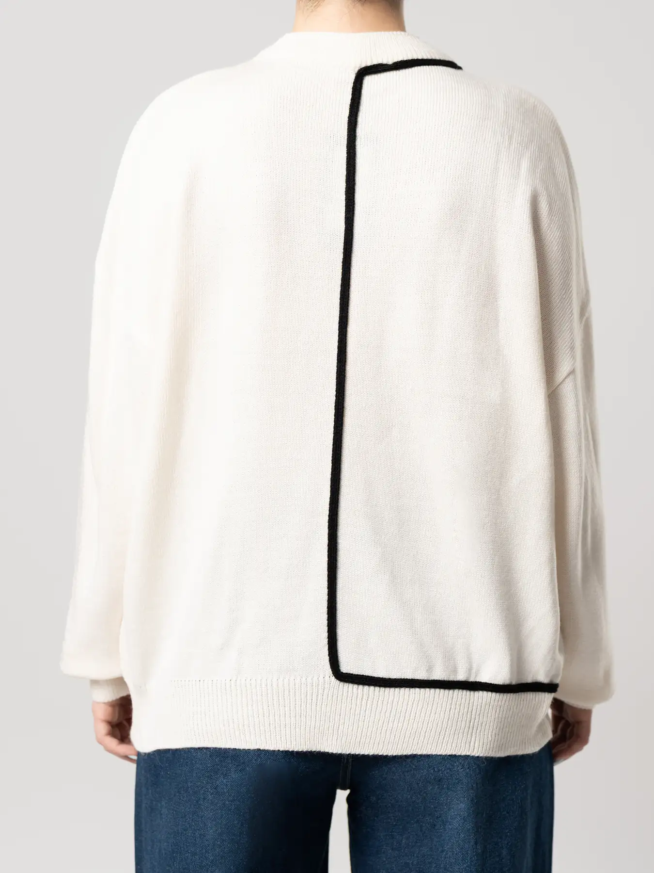 بلوز بافت زنانه شیری 56