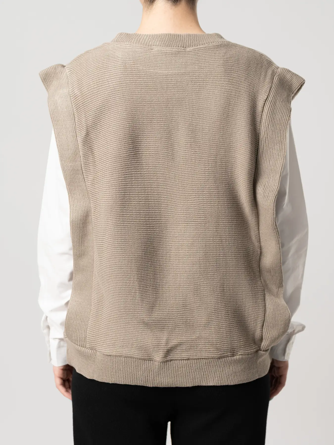 بلوز بافت زنانه کبریتی خاکی 61