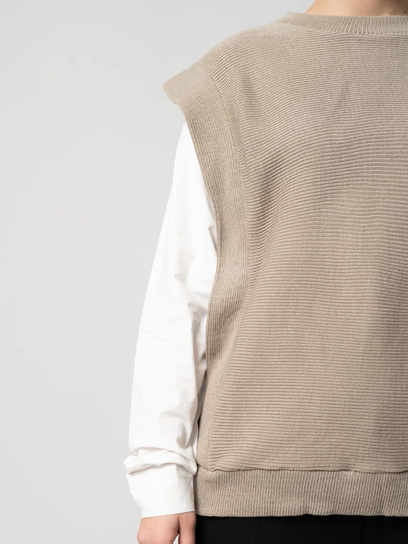 بلوز بافت زنانه کبریتی خاکی 61