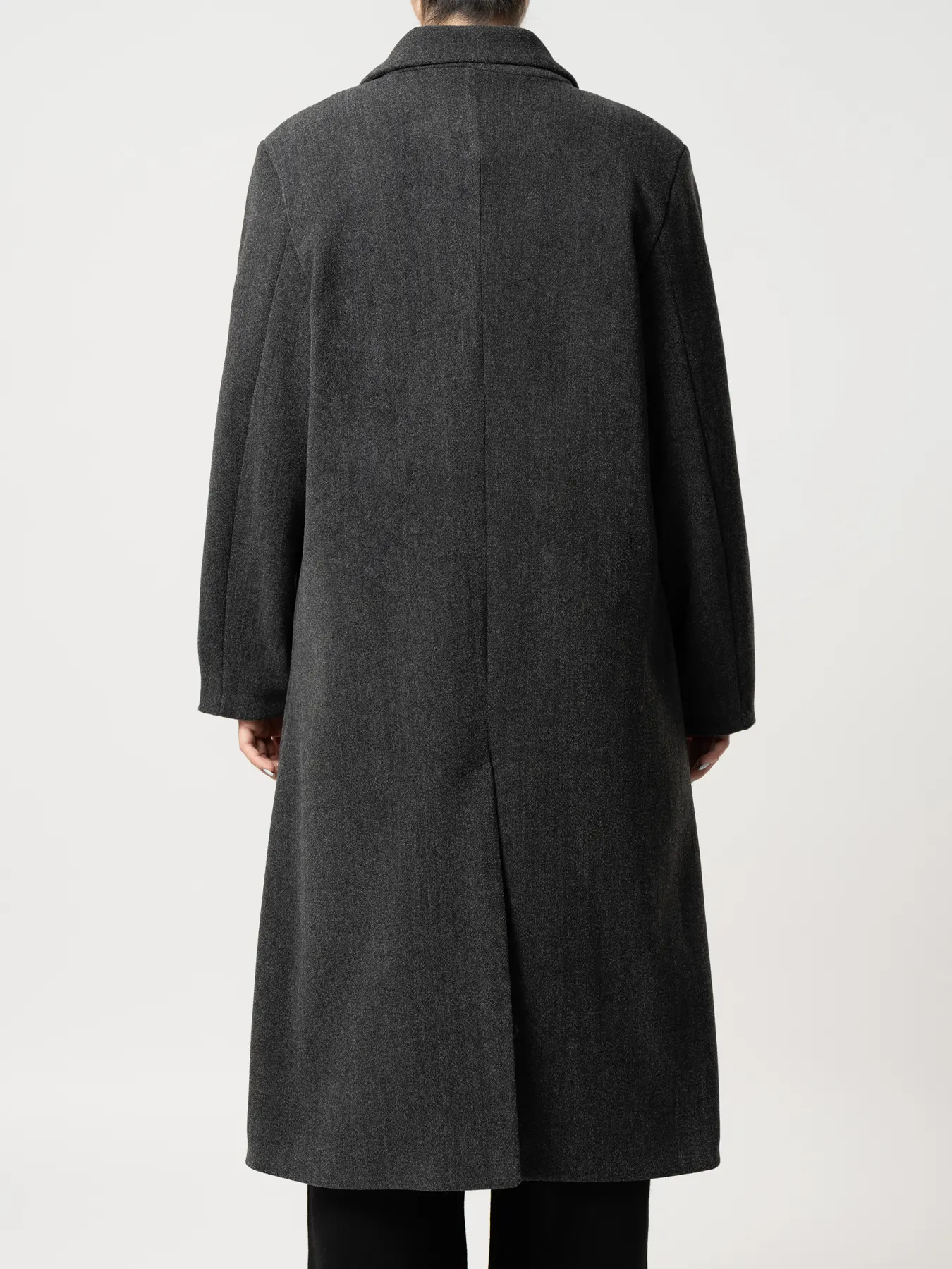 پالتو بلند یقه بلیزر مشکی 72