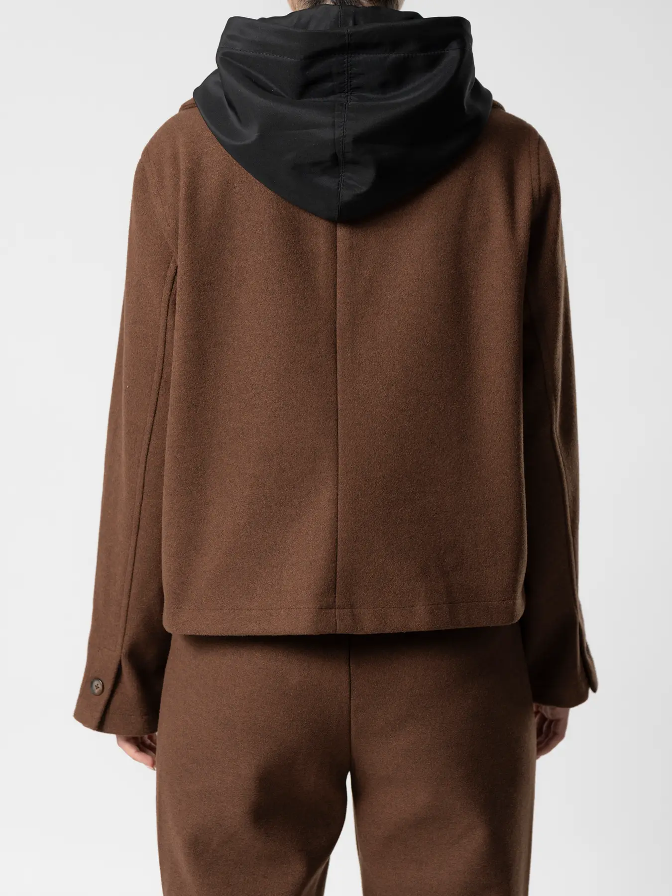 کت پشمی کلاه دار 98