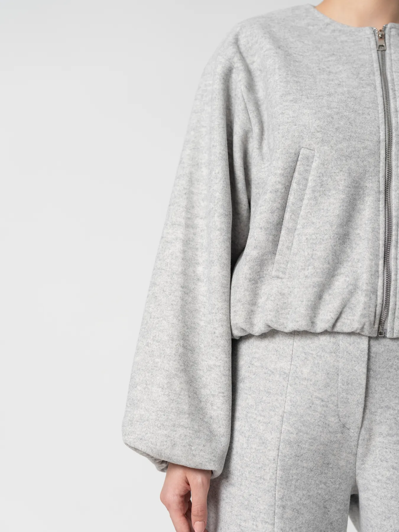 سویشرت پشمی طوسی 48