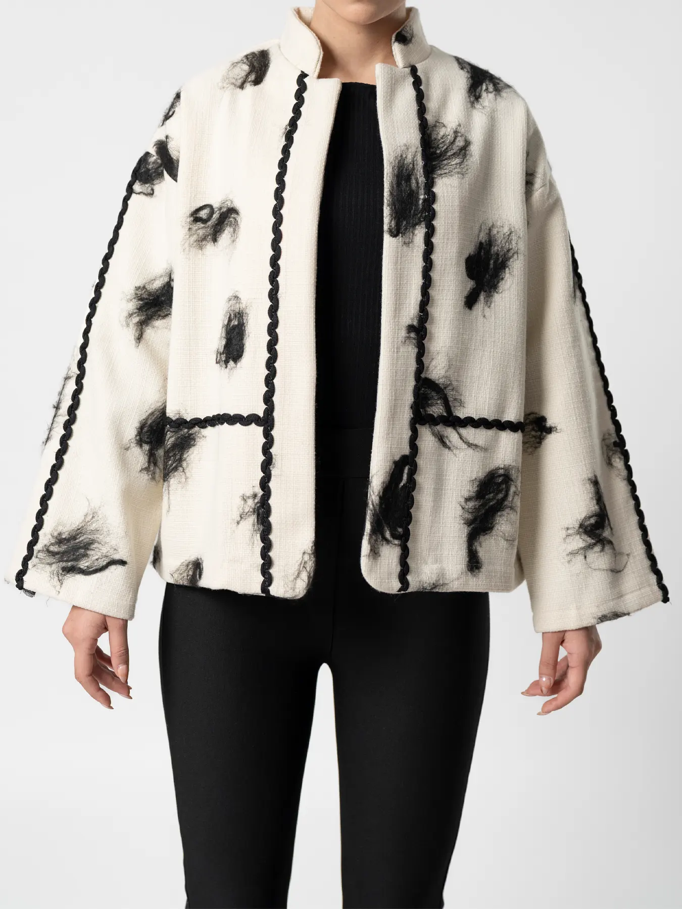 کت فوتر یقه ایستاده 58