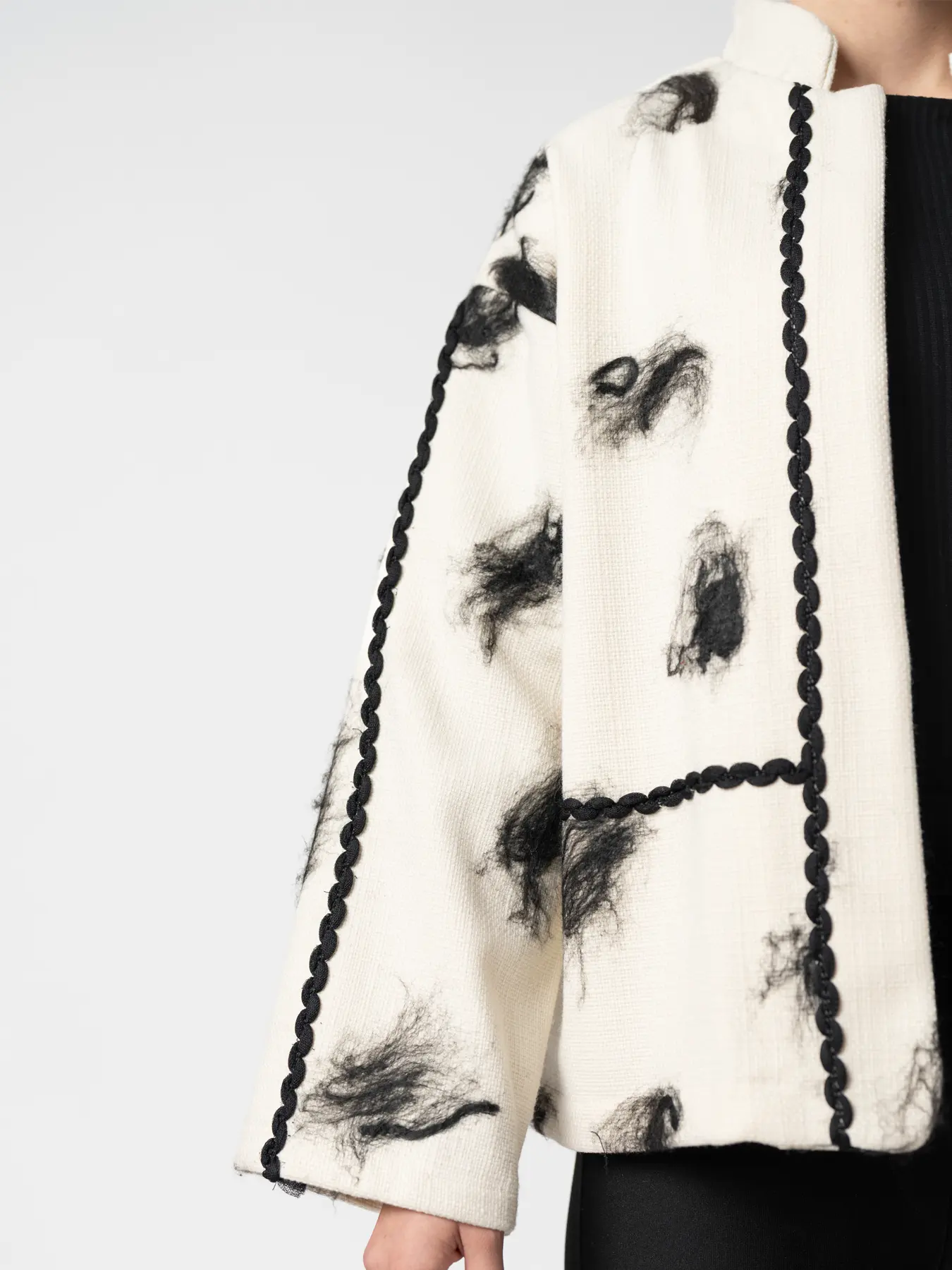 کت فوتر یقه ایستاده 58