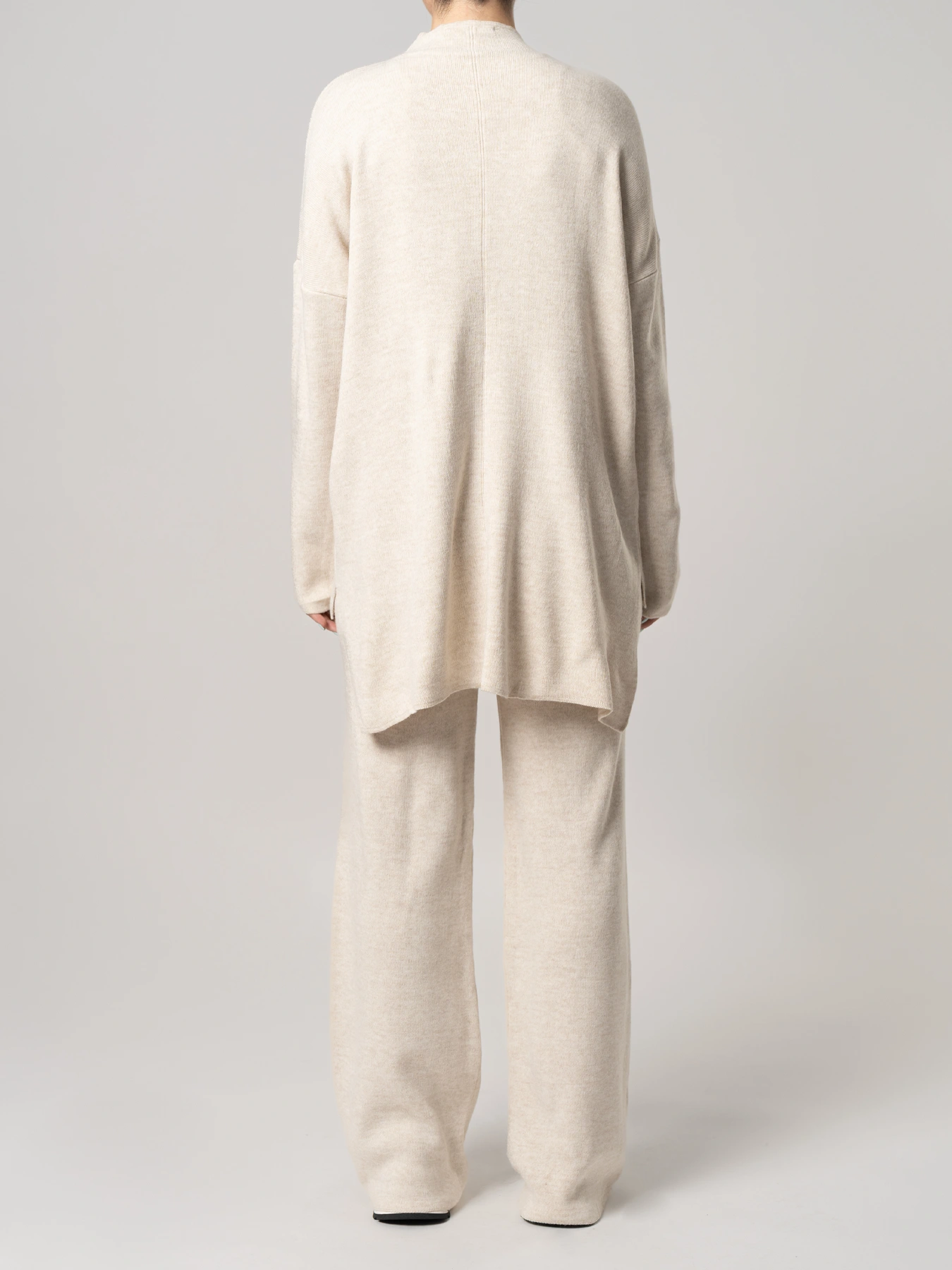 ست بلوز و شلوار بافت کرم 59