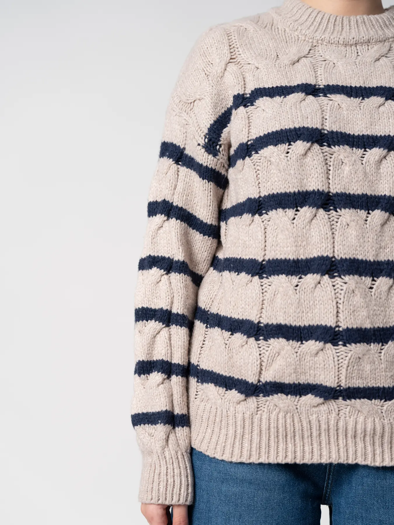 پلیور بافت راه راه 63