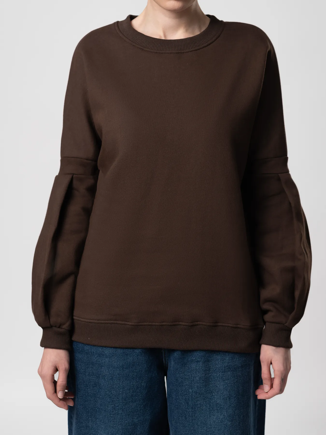 دورس قهوه ای آستین طرح دوتیکه 65