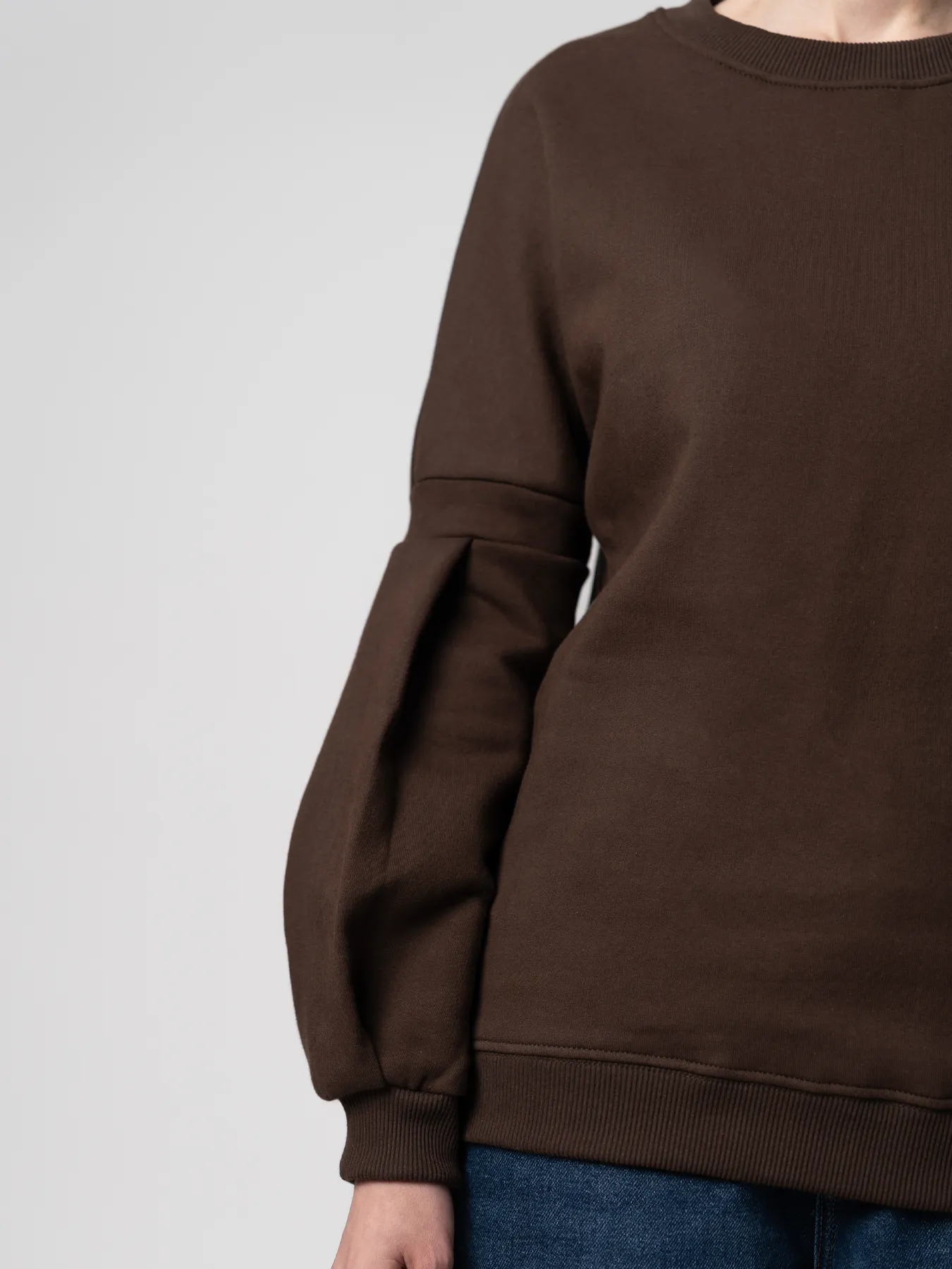 دورس قهوه ای آستین طرح دوتیکه 65