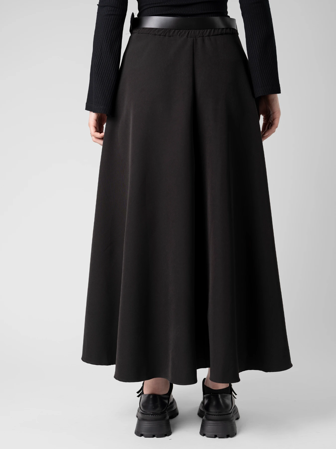 دامن مازراتی زیپ دار مشکی