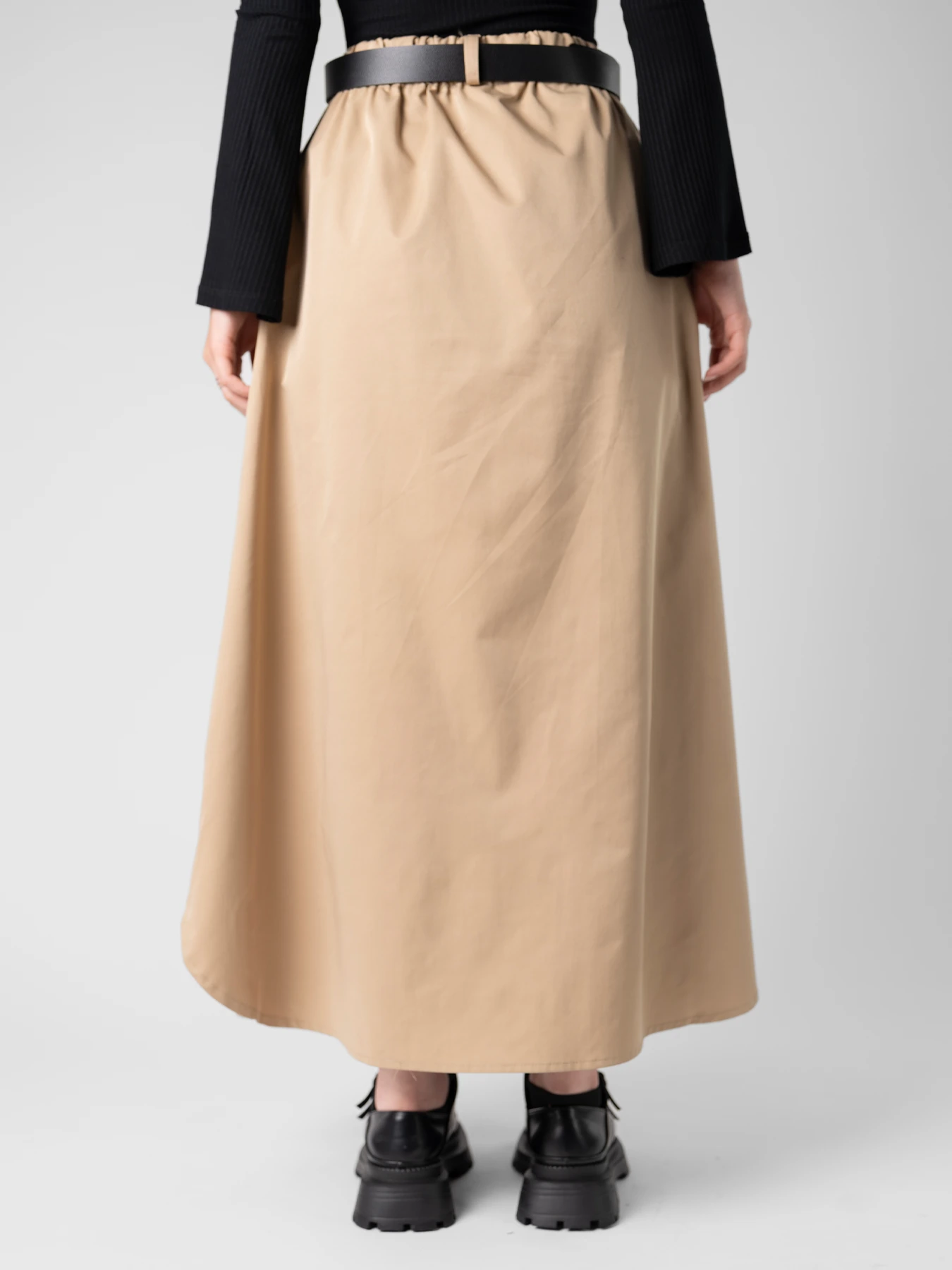 دامن پشت کمرکش نسکافه ای 5