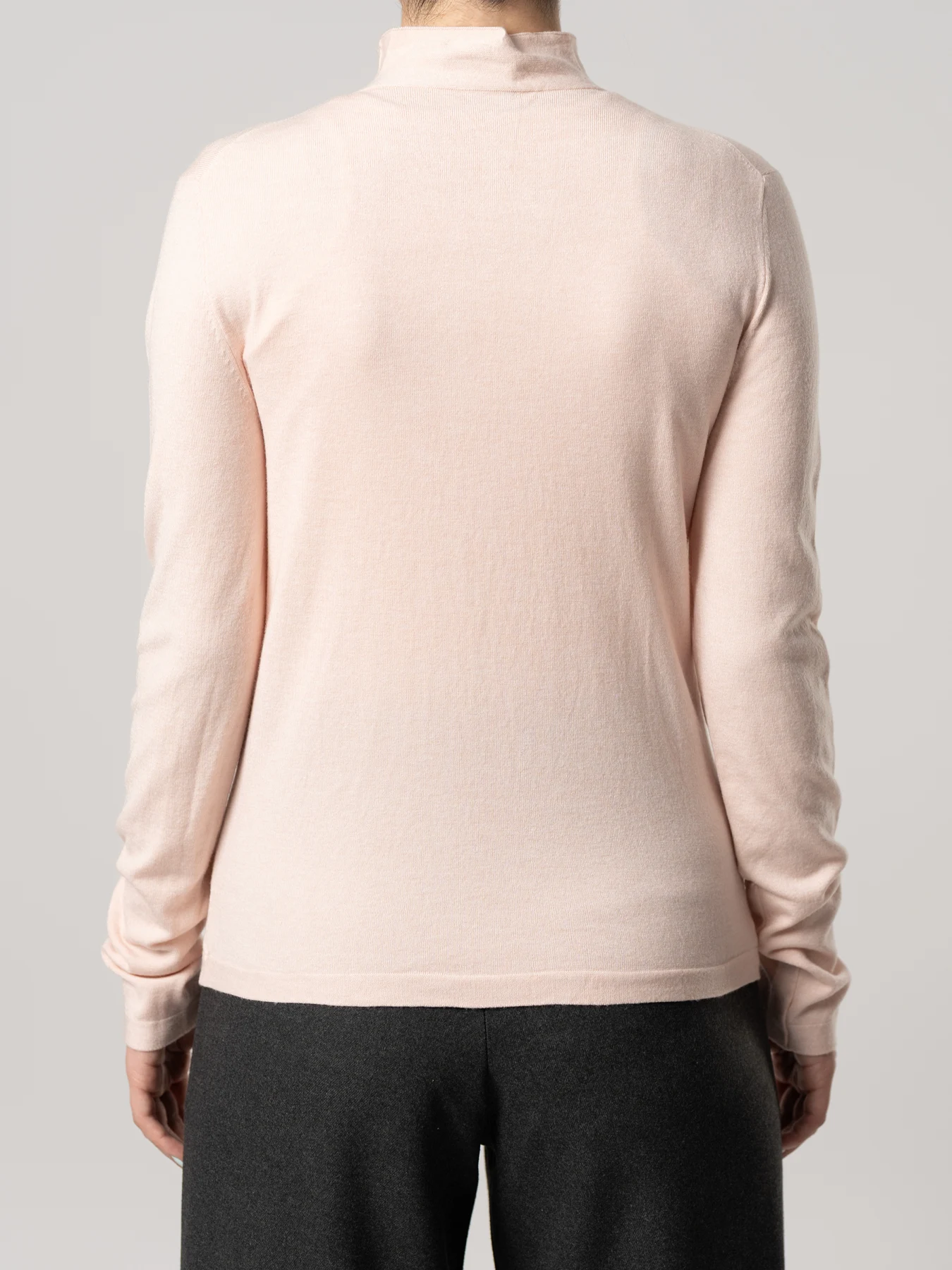 پلیور بافت یقه ایستاده کالباسی 27