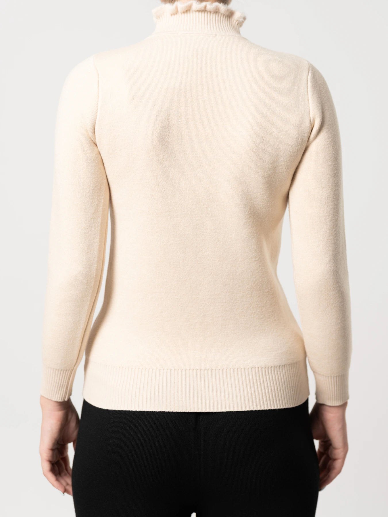 بافت یقه ایستاده کرم 37