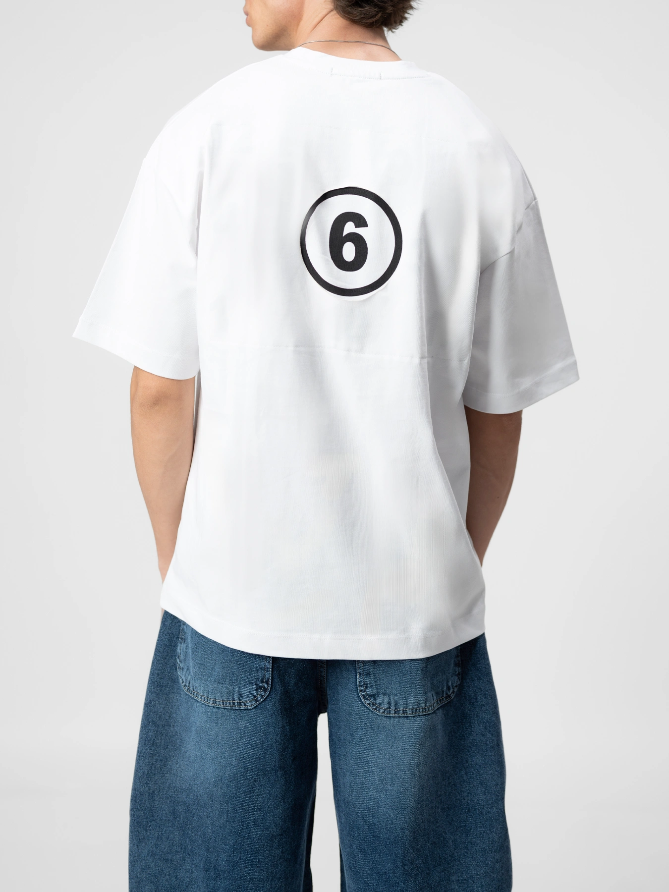 تیشرت یقه گرد سفید 71